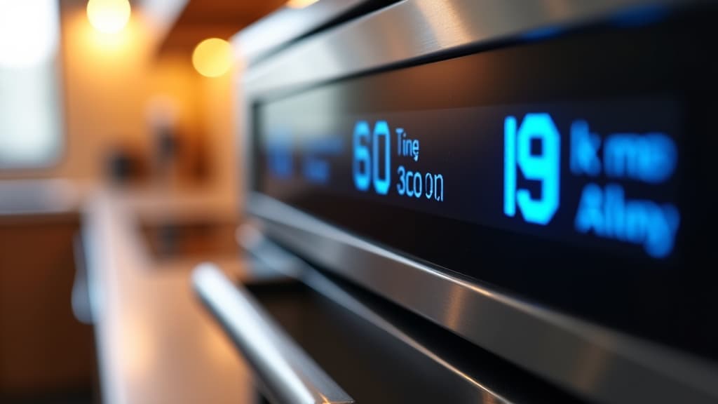 auburn appliance service technician diagnosing a refrigerator in a modern kitchen