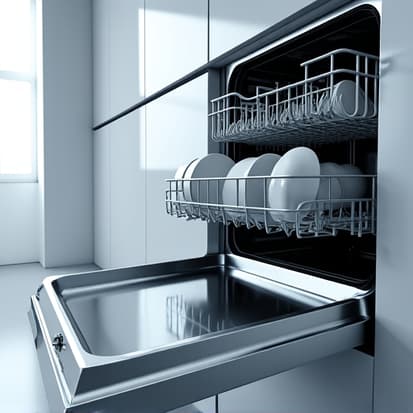 Dishwasher descaling for hard water in Meadow Vista
