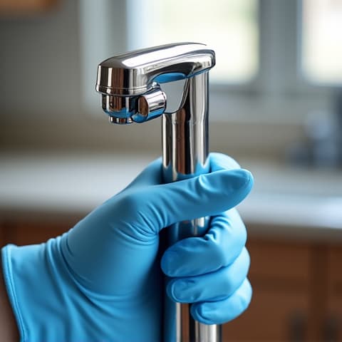 Close-up of a dishwasher pump being replaced with new parts, showing attention to detail and precision. This repair was done on a common Whirlpool model in Sacramento, demonstrating our capability for key component replacements.