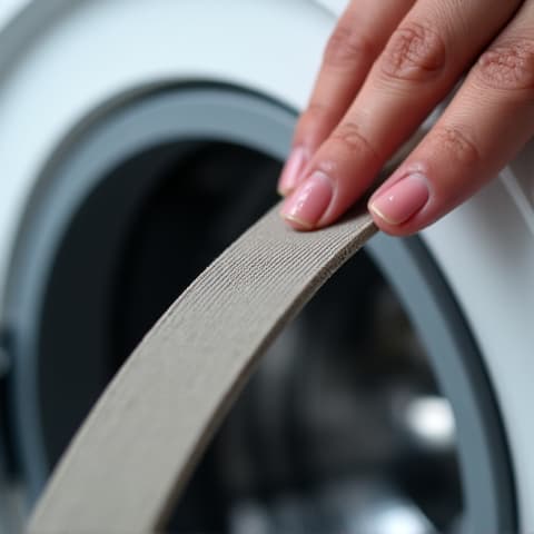 Expert repair of a broken dryer drum belt in Elk Grove, restoring rotation and drying cycles.