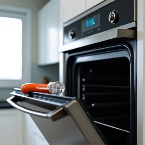 Integrated oven repair Elk Grove kitchen efficiency. Repairing an integrated oven to restore its seamless function and efficiency in an Elk Grove kitchen.