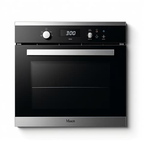 Oven Control Panel Replacement: Replacing a faulty electronic control panel on a modern oven. The repair ensures all cooking functions and digital displays operate correctly after the part replacement.