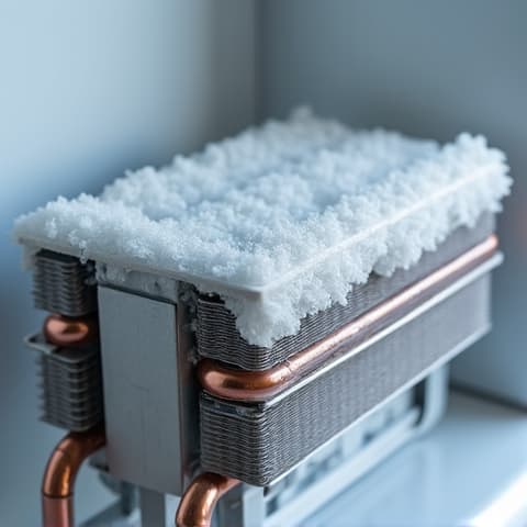 Roseville Refrigerator Compressor Replacement Service: Technician replacing a refrigerator compressor. Experienced appliance repair specialist carefully replacing the compressor unit of a refrigerator, ensuring proper installation and system integrity.