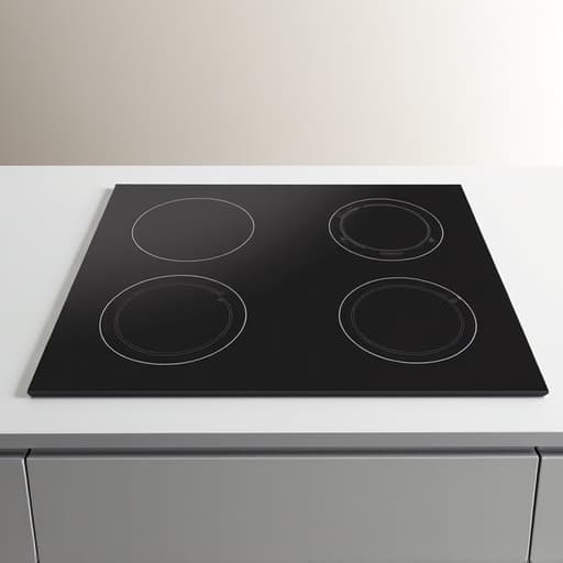 Certified technician fixing electric cooktop in a modern Folsom kitchen