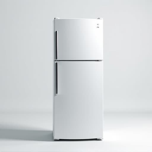 Appliance repair technician performing maintenance on a refrigerator in a Citrus Heights home