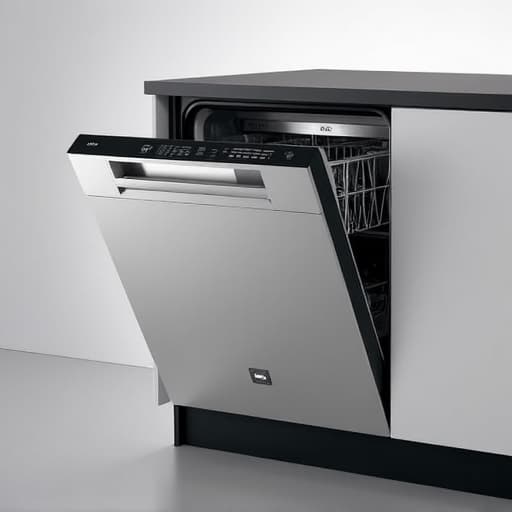 Elk Grove dishwasher repair technician checking an integrated unit