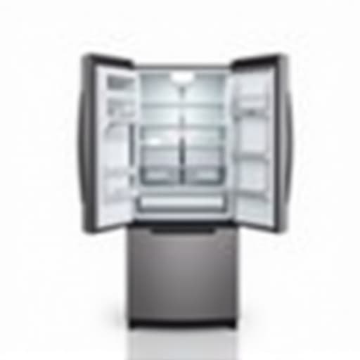 Elk Grove refrigerator repair technician checking freezer compressor