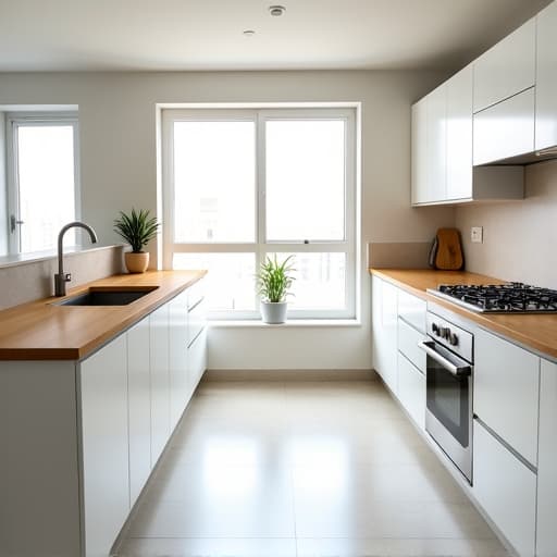 Happy family in a modern kitchen with a fixed appliance in Citrus Heights, California