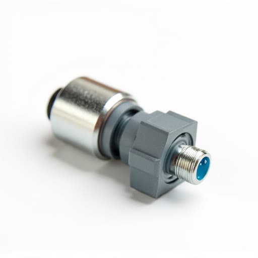 An appliance repair technician diagnosing a broken water inlet valve on a refrigerator