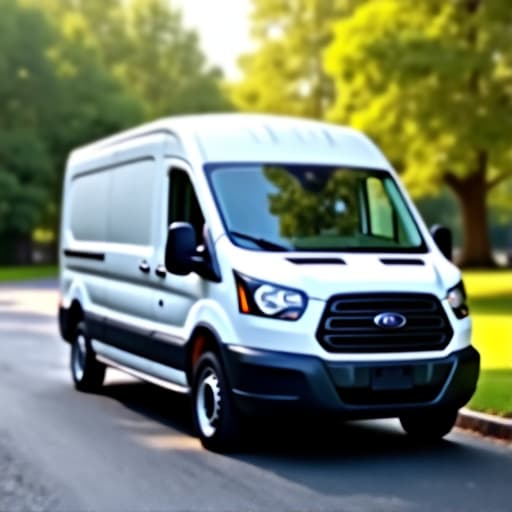 Mobile appliance repair van parked near Laguna Blvd in Elk Grove, ready for service