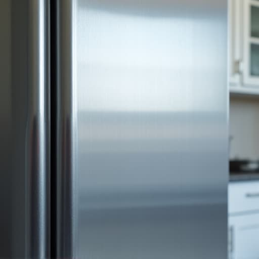 Certified appliance repair technician performing maintenance on refrigerator in Citrus Heights home