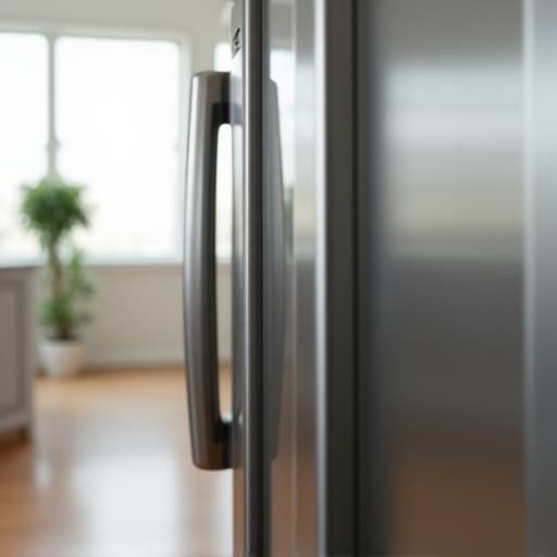 Sacramento appliance technician performing same-day refrigerator repair in kitchen