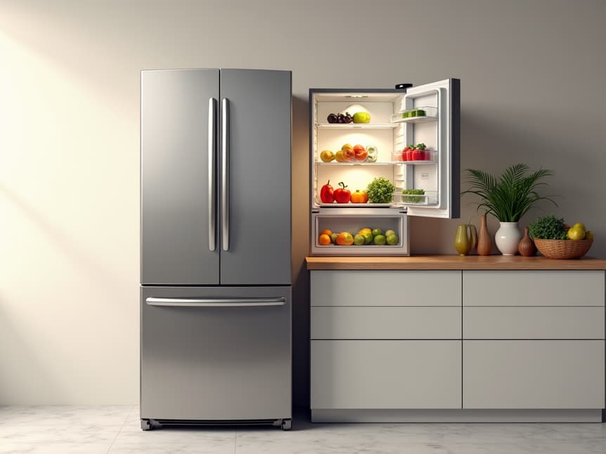 homeowner looking at broken kitchen appliance in Citrus Heights