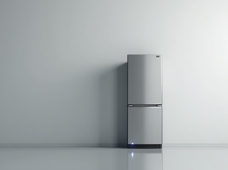 Carmichael appliance repair technician fixing refrigerator