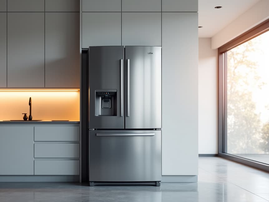 El Dorado Hills appliance repair technician fixing refrigerator