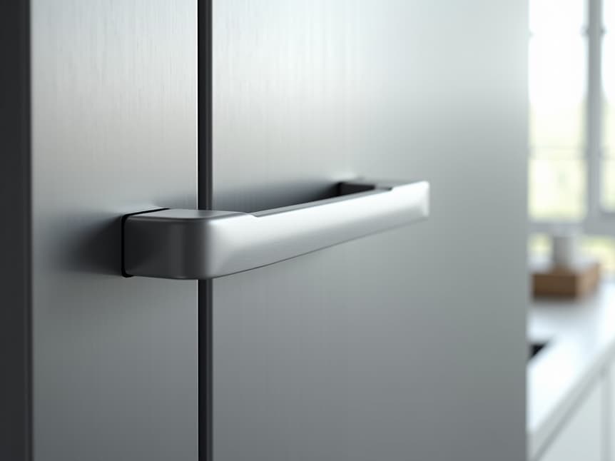 Appliance repair technician fixing a refrigerator in Fair Oaks, CA