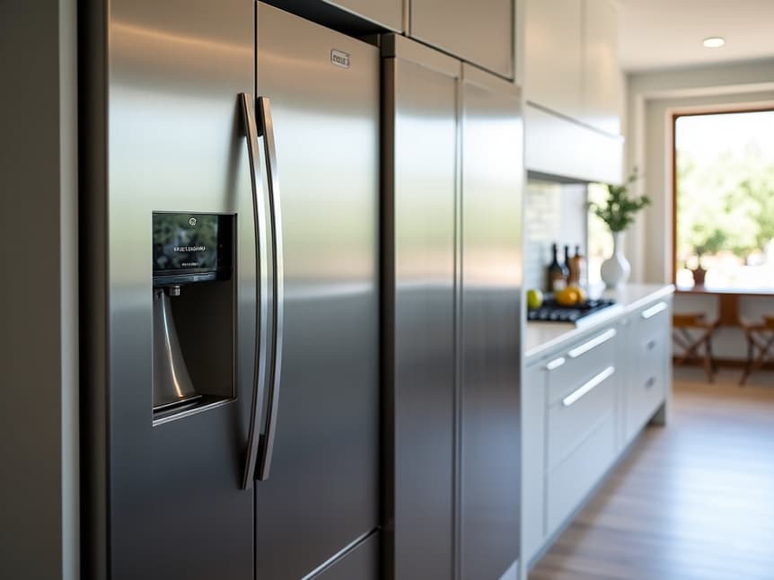 luxury kitchen with high-end appliances in granite bay