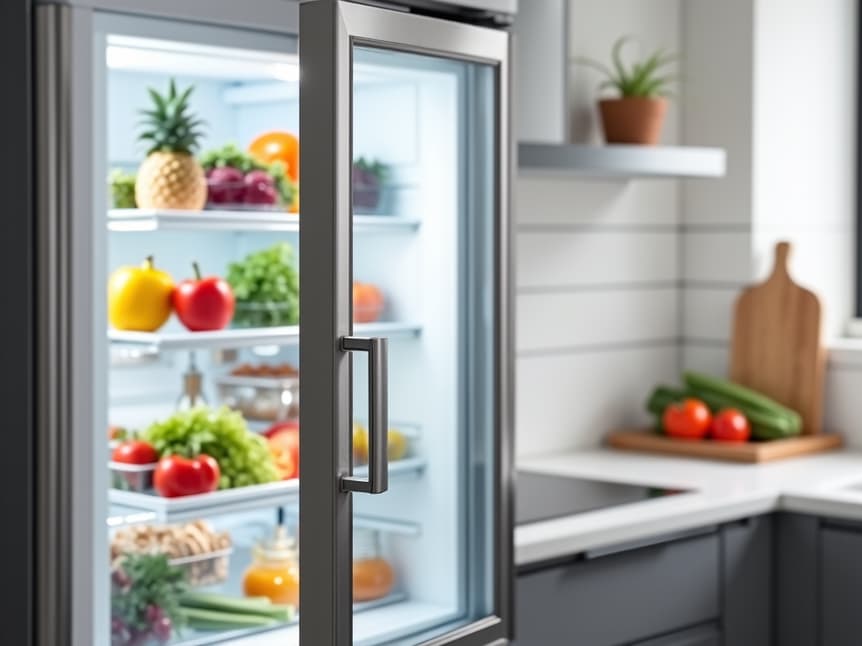orangevale appliance repair technician fixing refrigerator in home